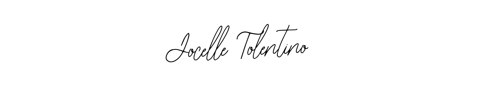 Jocelle Tolentino stylish signature style. Best Handwritten Sign (Bearetta-2O07w) for my name. Handwritten Signature Collection Ideas for my name Jocelle Tolentino. Jocelle Tolentino signature style 12 images and pictures png