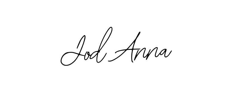 Jod Anna stylish signature style. Best Handwritten Sign (Bearetta-2O07w) for my name. Handwritten Signature Collection Ideas for my name Jod Anna. Jod Anna signature style 12 images and pictures png