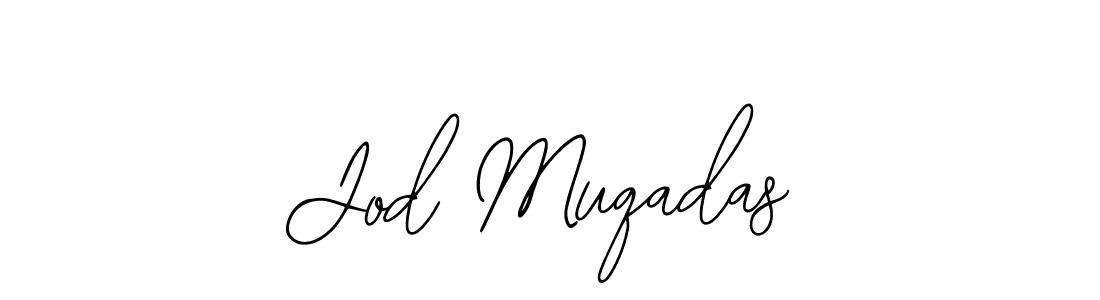 Design your own signature with our free online signature maker. With this signature software, you can create a handwritten (Bearetta-2O07w) signature for name Jod Muqadas. Jod Muqadas signature style 12 images and pictures png