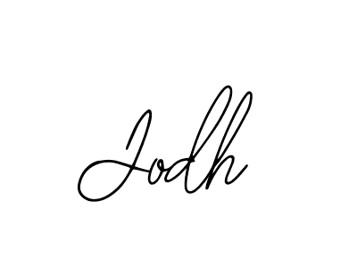 The best way (Bearetta-2O07w) to make a short signature is to pick only two or three words in your name. The name Jodh include a total of six letters. For converting this name. Jodh signature style 12 images and pictures png