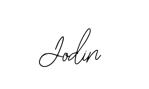 How to make Jodin name signature. Use Bearetta-2O07w style for creating short signs online. This is the latest handwritten sign. Jodin signature style 12 images and pictures png