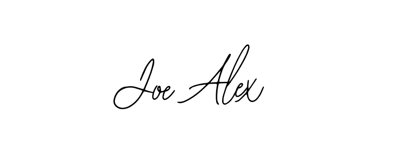 Design your own signature with our free online signature maker. With this signature software, you can create a handwritten (Bearetta-2O07w) signature for name Joe Alex. Joe Alex signature style 12 images and pictures png