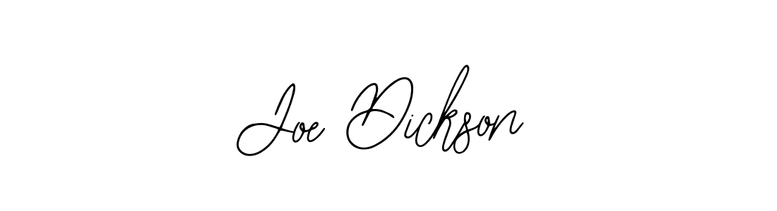 Joe Dickson stylish signature style. Best Handwritten Sign (Bearetta-2O07w) for my name. Handwritten Signature Collection Ideas for my name Joe Dickson. Joe Dickson signature style 12 images and pictures png