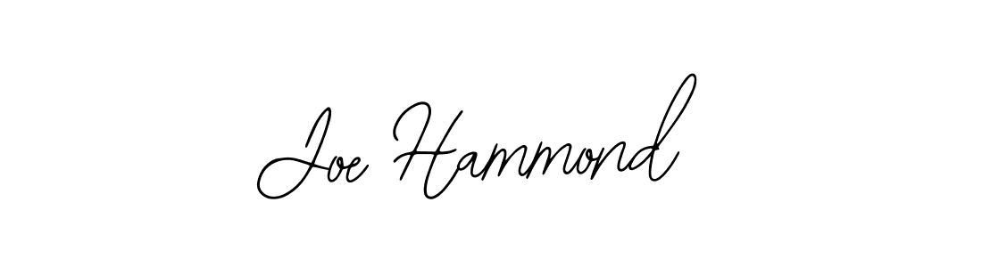 How to make Joe Hammond name signature. Use Bearetta-2O07w style for creating short signs online. This is the latest handwritten sign. Joe Hammond signature style 12 images and pictures png