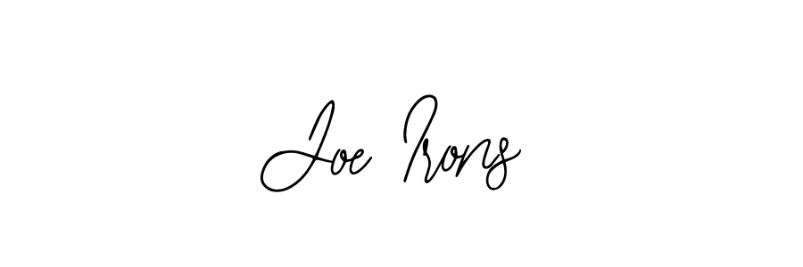 if you are searching for the best signature style for your name Joe Irons. so please give up your signature search. here we have designed multiple signature styles  using Bearetta-2O07w. Joe Irons signature style 12 images and pictures png