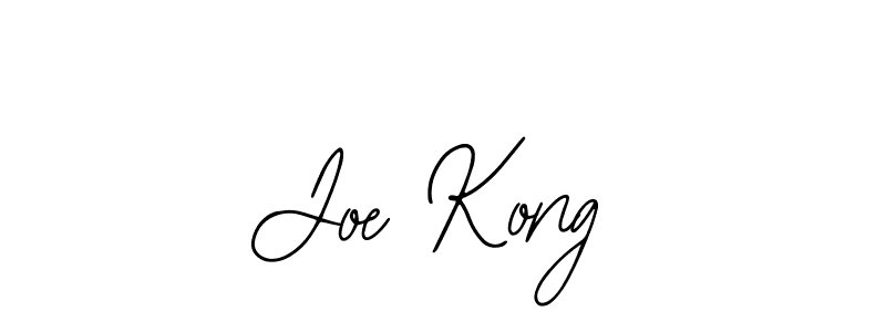You should practise on your own different ways (Bearetta-2O07w) to write your name (Joe Kong) in signature. don't let someone else do it for you. Joe Kong signature style 12 images and pictures png