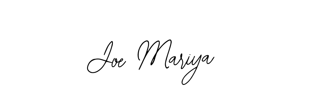 Design your own signature with our free online signature maker. With this signature software, you can create a handwritten (Bearetta-2O07w) signature for name Joe Mariya. Joe Mariya signature style 12 images and pictures png