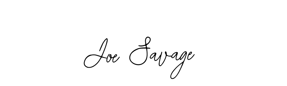 Make a beautiful signature design for name Joe Savage. With this signature (Bearetta-2O07w) style, you can create a handwritten signature for free. Joe Savage signature style 12 images and pictures png