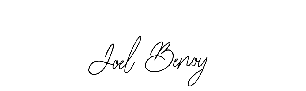 How to make Joel Benoy name signature. Use Bearetta-2O07w style for creating short signs online. This is the latest handwritten sign. Joel Benoy signature style 12 images and pictures png