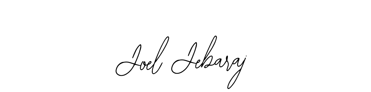 How to make Joel Jebaraj name signature. Use Bearetta-2O07w style for creating short signs online. This is the latest handwritten sign. Joel Jebaraj signature style 12 images and pictures png