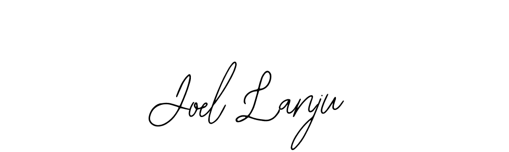 The best way (Bearetta-2O07w) to make a short signature is to pick only two or three words in your name. The name Joel Lanju include a total of six letters. For converting this name. Joel Lanju signature style 12 images and pictures png