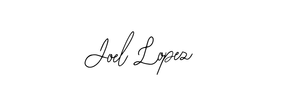 How to make Joel Lopez name signature. Use Bearetta-2O07w style for creating short signs online. This is the latest handwritten sign. Joel Lopez signature style 12 images and pictures png