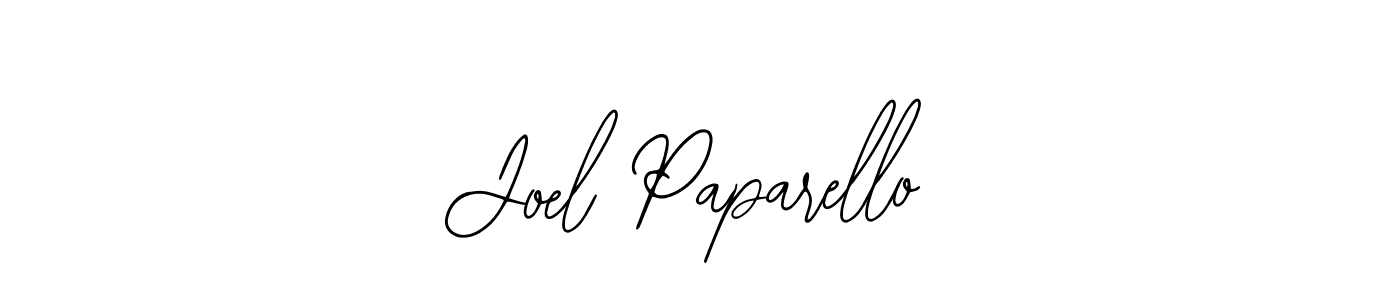 Also You can easily find your signature by using the search form. We will create Joel Paparello name handwritten signature images for you free of cost using Bearetta-2O07w sign style. Joel Paparello signature style 12 images and pictures png