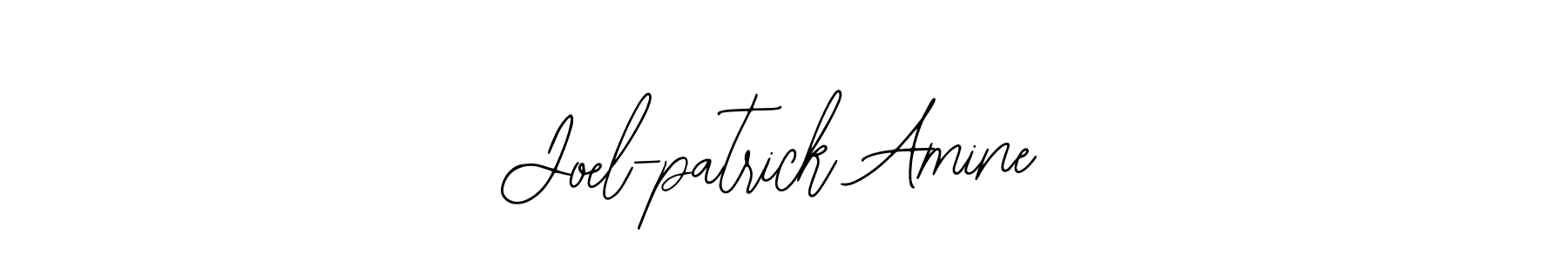 Similarly Bearetta-2O07w is the best handwritten signature design. Signature creator online .You can use it as an online autograph creator for name Joel-patrick Amine. Joel-patrick Amine signature style 12 images and pictures png