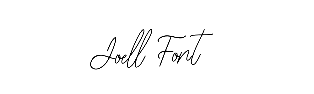 How to make Joell Font name signature. Use Bearetta-2O07w style for creating short signs online. This is the latest handwritten sign. Joell Font signature style 12 images and pictures png