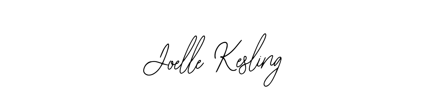 How to make Joelle Kesling name signature. Use Bearetta-2O07w style for creating short signs online. This is the latest handwritten sign. Joelle Kesling signature style 12 images and pictures png