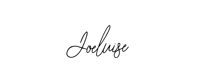 Use a signature maker to create a handwritten signature online. With this signature software, you can design (Bearetta-2O07w) your own signature for name Joeluise. Joeluise signature style 12 images and pictures png