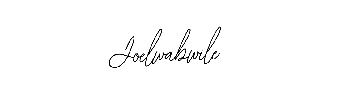 How to make Joelwabwile name signature. Use Bearetta-2O07w style for creating short signs online. This is the latest handwritten sign. Joelwabwile signature style 12 images and pictures png