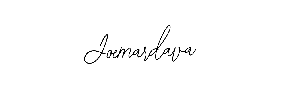 How to make Joemardava name signature. Use Bearetta-2O07w style for creating short signs online. This is the latest handwritten sign. Joemardava signature style 12 images and pictures png