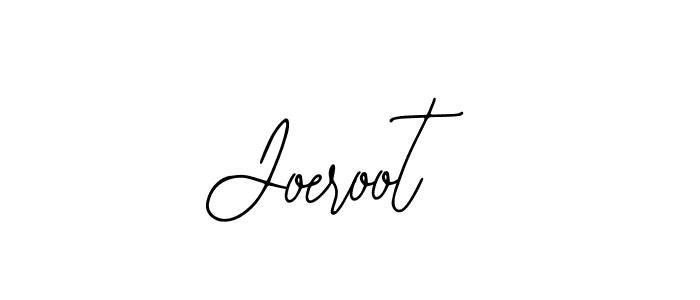 Design your own signature with our free online signature maker. With this signature software, you can create a handwritten (Bearetta-2O07w) signature for name Joeroot. Joeroot signature style 12 images and pictures png