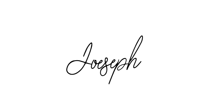 Use a signature maker to create a handwritten signature online. With this signature software, you can design (Bearetta-2O07w) your own signature for name Joeseph. Joeseph signature style 12 images and pictures png