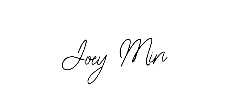 if you are searching for the best signature style for your name Joey Min. so please give up your signature search. here we have designed multiple signature styles  using Bearetta-2O07w. Joey Min signature style 12 images and pictures png