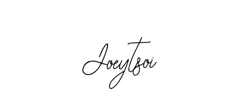 Design your own signature with our free online signature maker. With this signature software, you can create a handwritten (Bearetta-2O07w) signature for name Joeytsoi. Joeytsoi signature style 12 images and pictures png