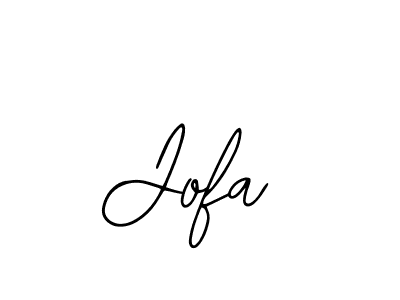 You should practise on your own different ways (Bearetta-2O07w) to write your name (Jofa) in signature. don't let someone else do it for you. Jofa signature style 12 images and pictures png