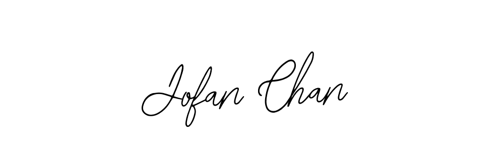 Make a beautiful signature design for name Jofan Chan. With this signature (Bearetta-2O07w) style, you can create a handwritten signature for free. Jofan Chan signature style 12 images and pictures png