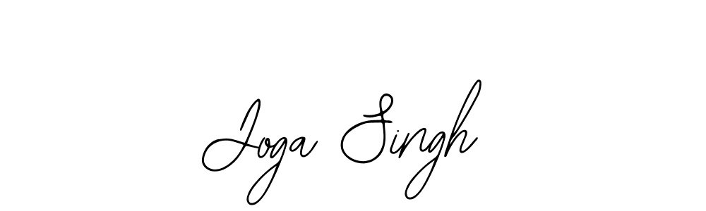 Use a signature maker to create a handwritten signature online. With this signature software, you can design (Bearetta-2O07w) your own signature for name Joga Singh. Joga Singh signature style 12 images and pictures png