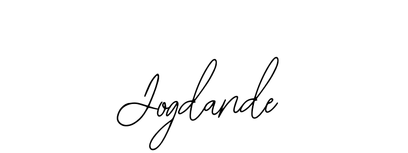 Make a beautiful signature design for name Jogdande. Use this online signature maker to create a handwritten signature for free. Jogdande signature style 12 images and pictures png