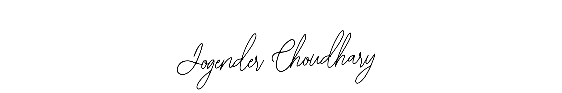 How to make Jogender Choudhary signature? Bearetta-2O07w is a professional autograph style. Create handwritten signature for Jogender Choudhary name. Jogender Choudhary signature style 12 images and pictures png