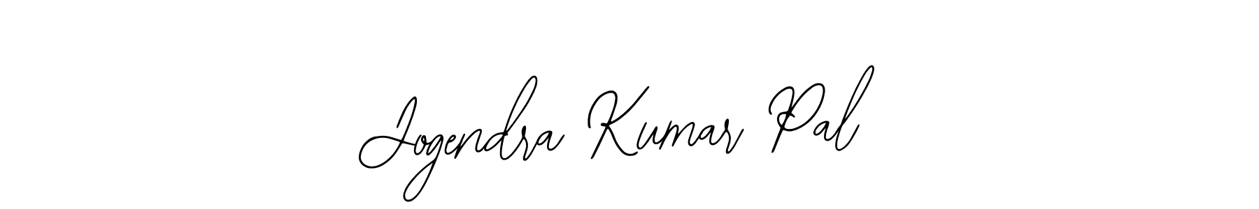 How to make Jogendra Kumar Pal name signature. Use Bearetta-2O07w style for creating short signs online. This is the latest handwritten sign. Jogendra Kumar Pal signature style 12 images and pictures png
