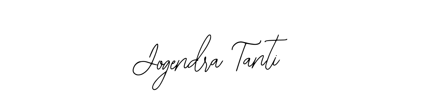 The best way (Bearetta-2O07w) to make a short signature is to pick only two or three words in your name. The name Jogendra Tanti include a total of six letters. For converting this name. Jogendra Tanti signature style 12 images and pictures png