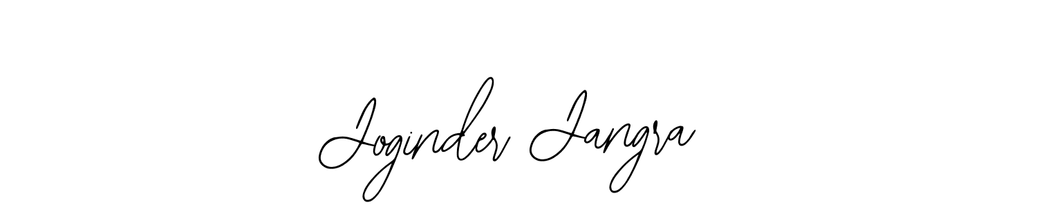 How to make Joginder Jangra signature? Bearetta-2O07w is a professional autograph style. Create handwritten signature for Joginder Jangra name. Joginder Jangra signature style 12 images and pictures png