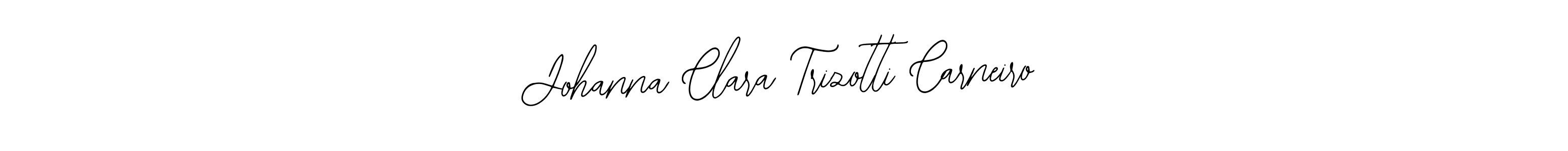 Design your own signature with our free online signature maker. With this signature software, you can create a handwritten (Bearetta-2O07w) signature for name Johanna Clara Trizotti Carneiro. Johanna Clara Trizotti Carneiro signature style 12 images and pictures png