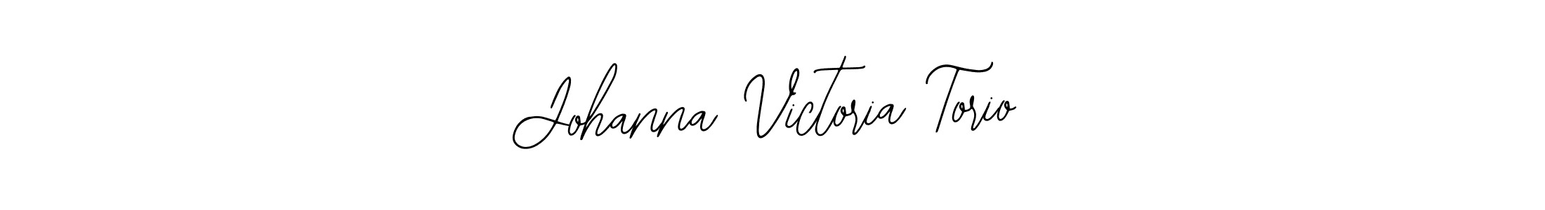 Johanna Victoria Torio stylish signature style. Best Handwritten Sign (Bearetta-2O07w) for my name. Handwritten Signature Collection Ideas for my name Johanna Victoria Torio. Johanna Victoria Torio signature style 12 images and pictures png