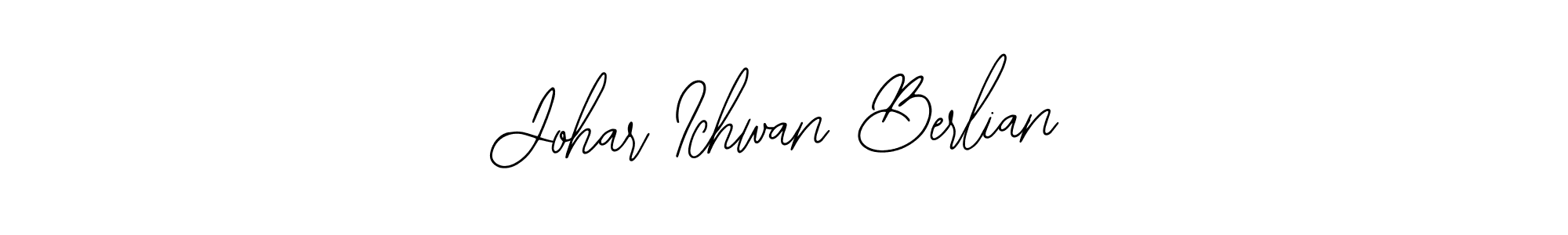 How to make Johar Ichwan Berlian signature? Bearetta-2O07w is a professional autograph style. Create handwritten signature for Johar Ichwan Berlian name. Johar Ichwan Berlian signature style 12 images and pictures png