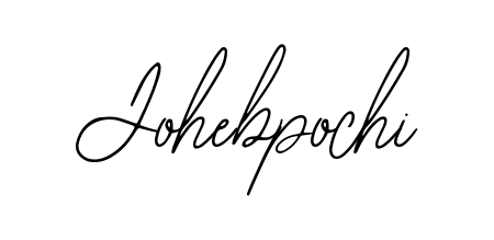Enhance your business communications with Johebpochi signature in Bearetta-2O07w lettering. Clean, modern, and universally compatible. Johebpochi signature style 12 images and pictures png