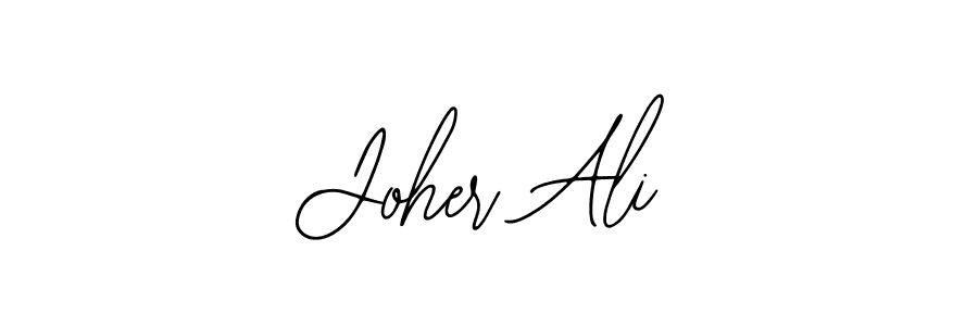 Also You can easily find your signature by using the search form. We will create Joher Ali name handwritten signature images for you free of cost using Bearetta-2O07w sign style. Joher Ali signature style 12 images and pictures png