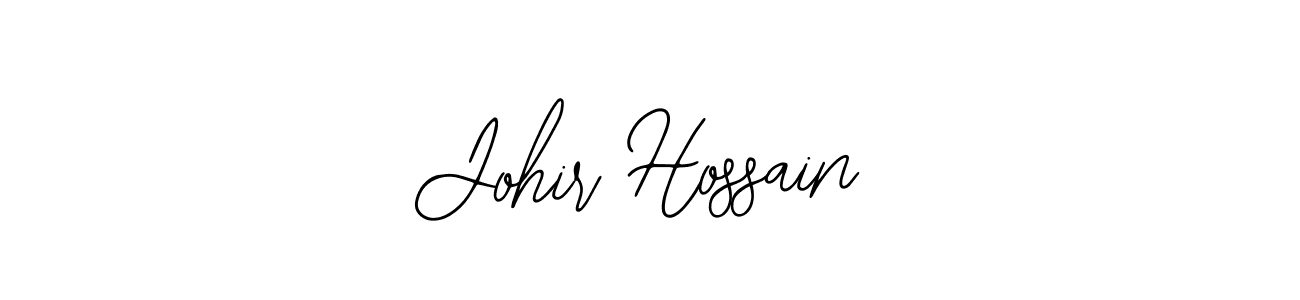 It looks lik you need a new signature style for name Johir Hossain. Design unique handwritten (Bearetta-2O07w) signature with our free signature maker in just a few clicks. Johir Hossain signature style 12 images and pictures png