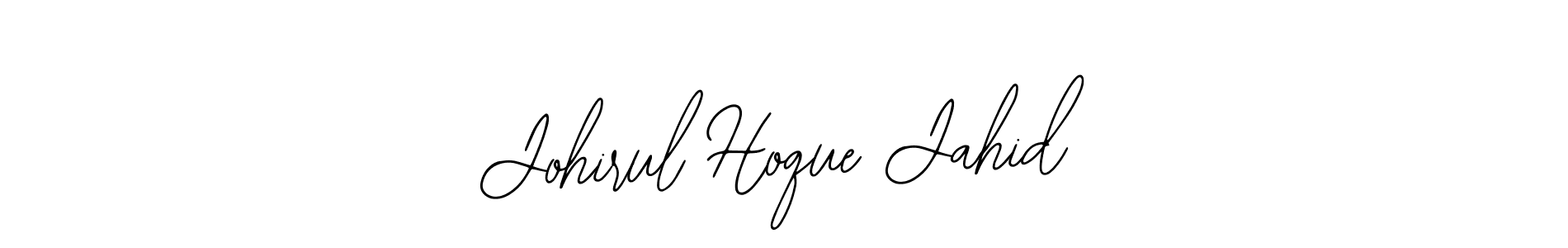 How to Draw Johirul Hoque Jahid signature style? Bearetta-2O07w is a latest design signature styles for name Johirul Hoque Jahid. Johirul Hoque Jahid signature style 12 images and pictures png