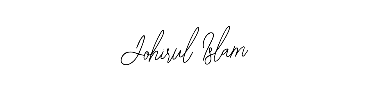 How to make Johirul Islam signature? Bearetta-2O07w is a professional autograph style. Create handwritten signature for Johirul Islam name. Johirul Islam signature style 12 images and pictures png