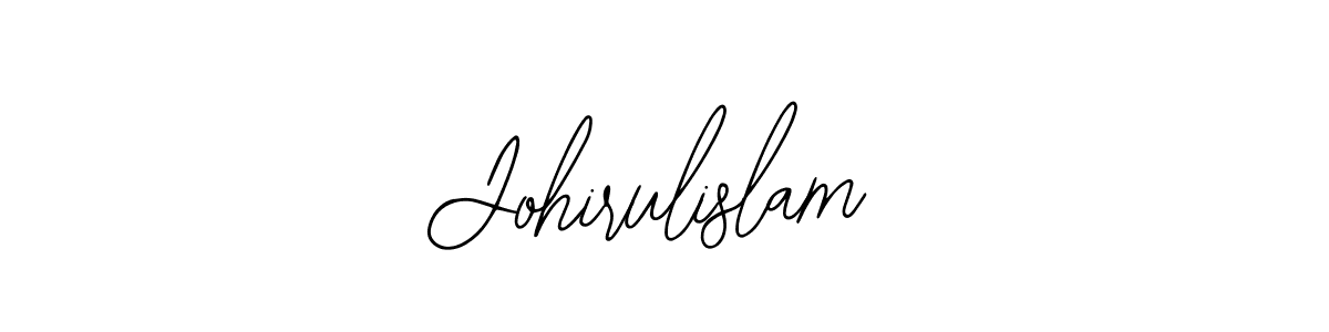 Use a signature maker to create a handwritten signature online. With this signature software, you can design (Bearetta-2O07w) your own signature for name Johirulislam. Johirulislam signature style 12 images and pictures png