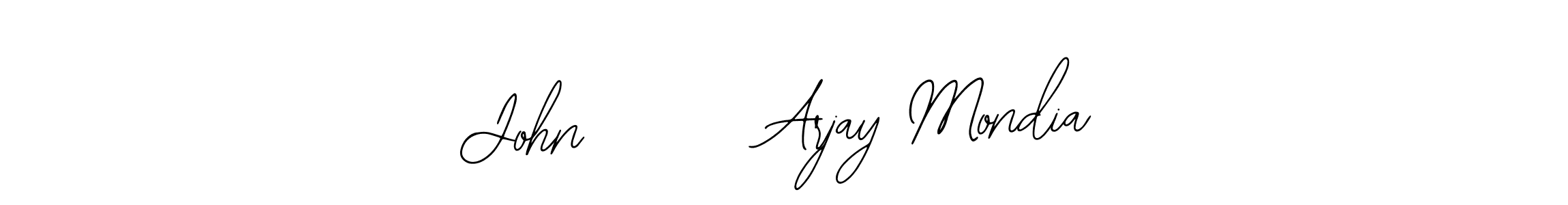 How to Draw John       Arjay Mondia signature style? Bearetta-2O07w is a latest design signature styles for name John       Arjay Mondia. John       Arjay Mondia signature style 12 images and pictures png