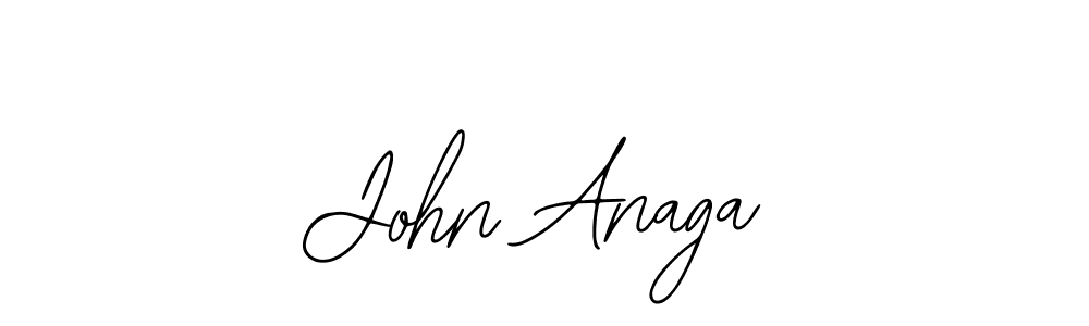 Also You can easily find your signature by using the search form. We will create John Anaga name handwritten signature images for you free of cost using Bearetta-2O07w sign style. John Anaga signature style 12 images and pictures png