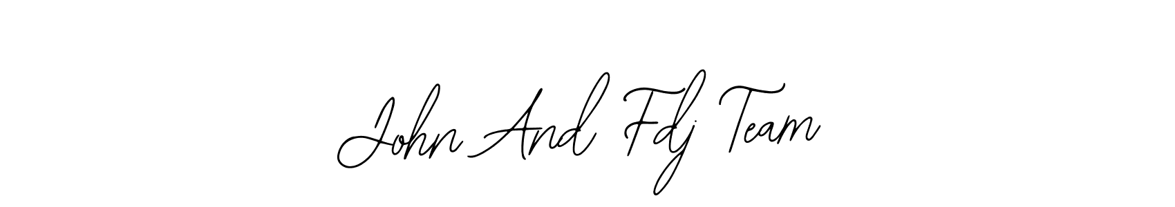 You can use this online signature creator to create a handwritten signature for the name John And Fdj Team. This is the best online autograph maker. John And Fdj Team signature style 12 images and pictures png