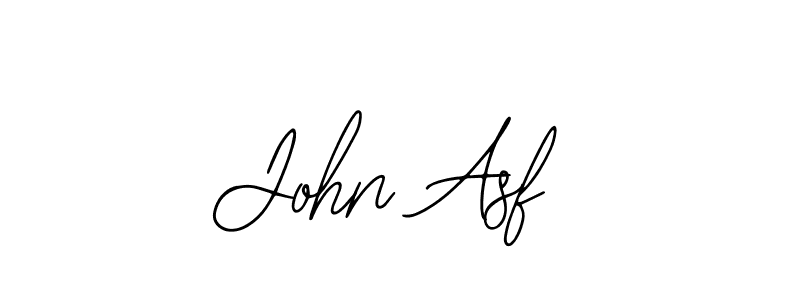 if you are searching for the best signature style for your name John Asf. so please give up your signature search. here we have designed multiple signature styles  using Bearetta-2O07w. John Asf signature style 12 images and pictures png