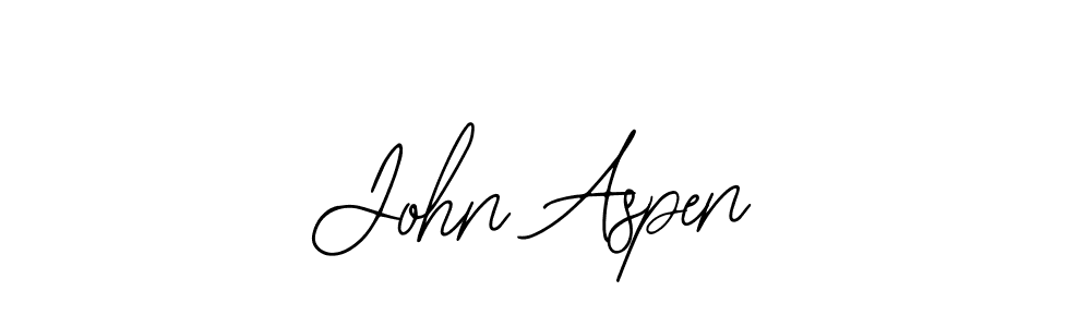 John Aspen stylish signature style. Best Handwritten Sign (Bearetta-2O07w) for my name. Handwritten Signature Collection Ideas for my name John Aspen. John Aspen signature style 12 images and pictures png