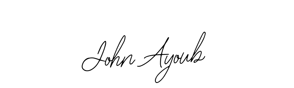 How to Draw John Ayoub signature style? Bearetta-2O07w is a latest design signature styles for name John Ayoub. John Ayoub signature style 12 images and pictures png